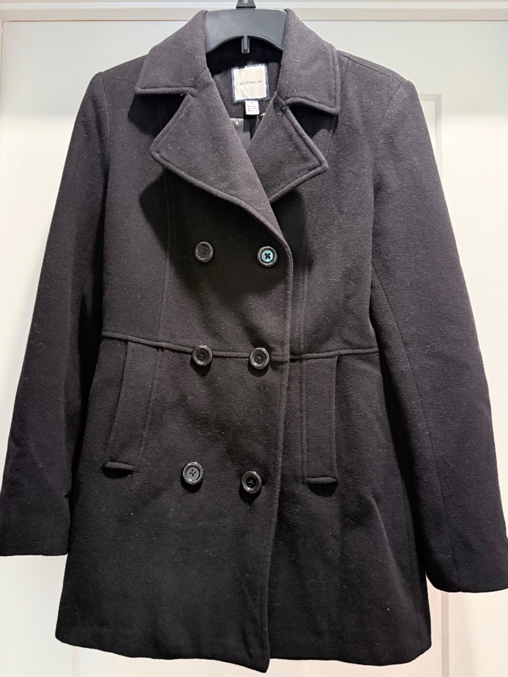 Black Pea Coat